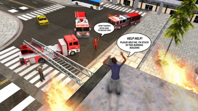 Fire Engine City Rescue Screenshot