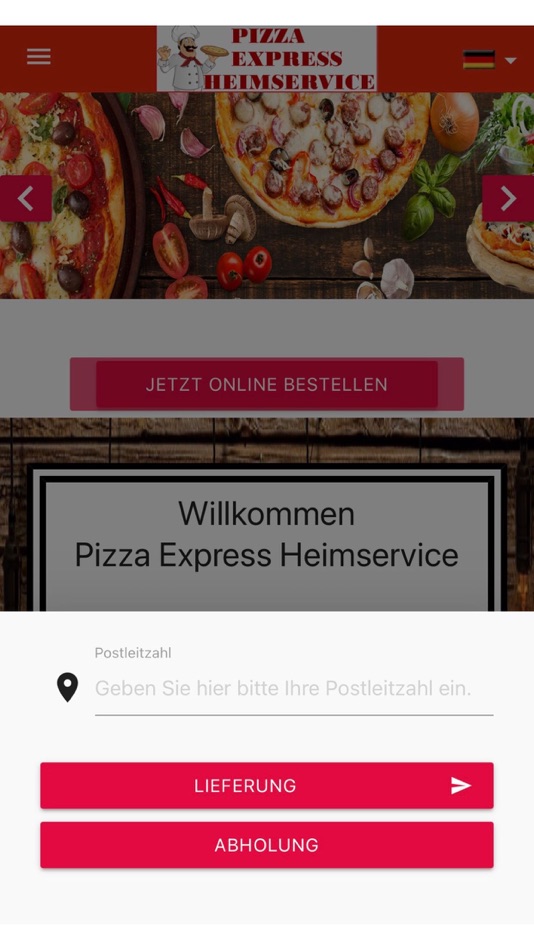 Pizza Express Heimservice - 1.0 - (iOS)