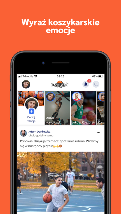 BasketFan - Koszykówka Łączy Screenshot