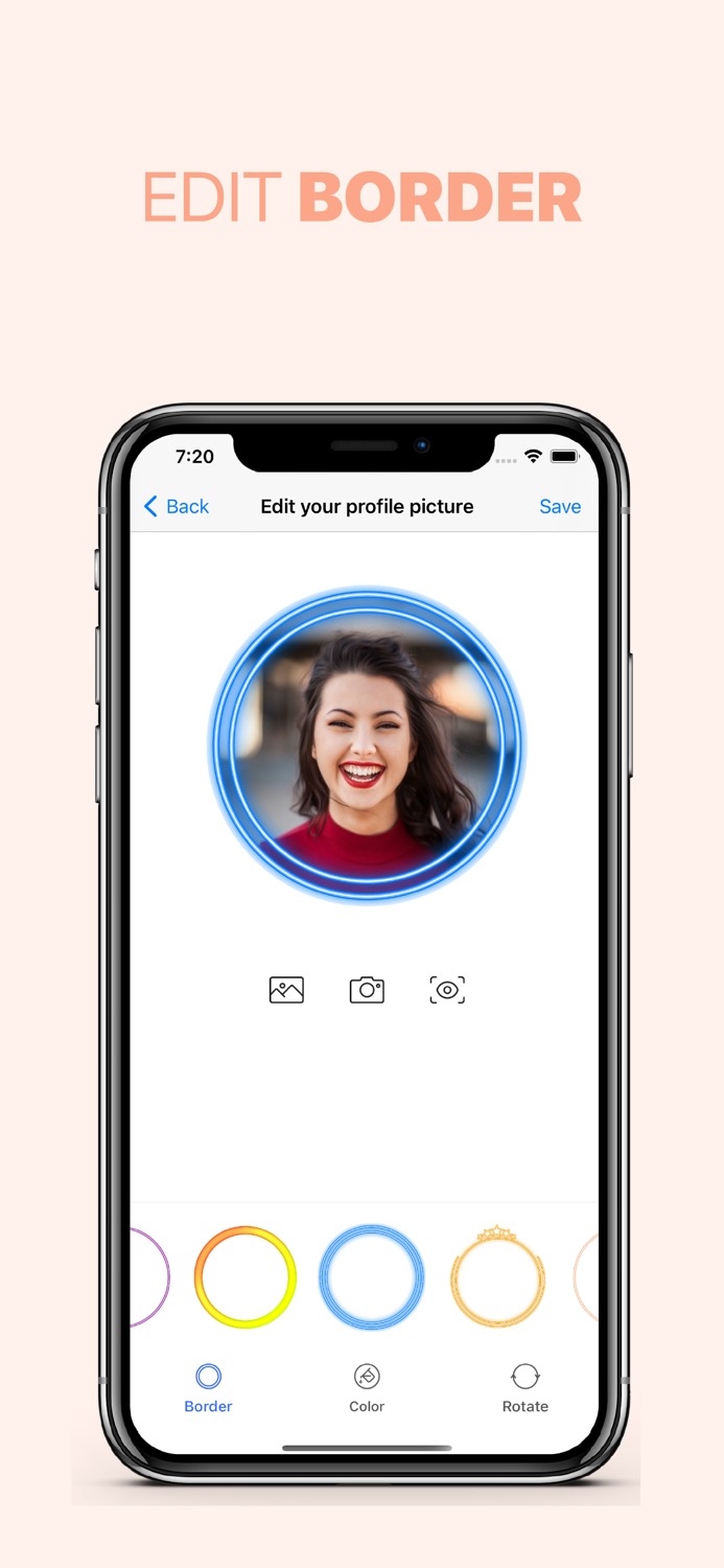 Profile Border Maker - editor