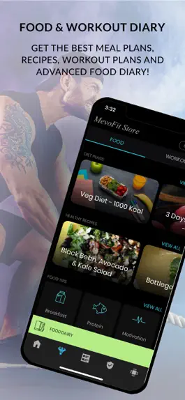 Game screenshot MevoFit Fitness Tracker App apk