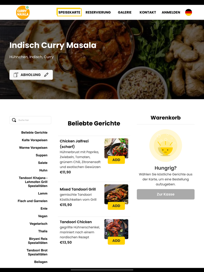 Indisch Curry Masala