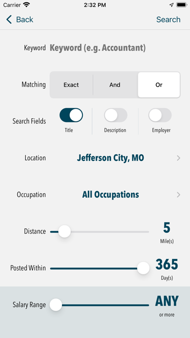 MoJobs Connect Screenshot