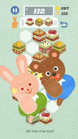 Game screenshot -AllYouCanEat!-Rabbit and Bear mod apk