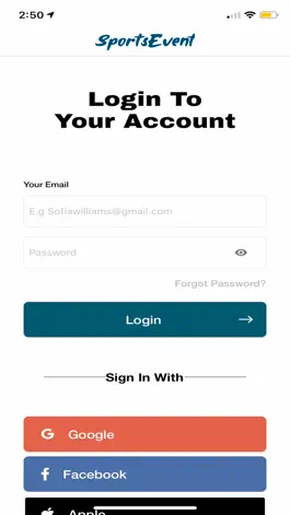 Game screenshot SportsEvent apk