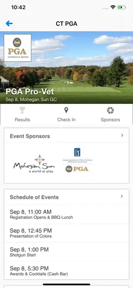 Game screenshot Connecticut Section PGA apk