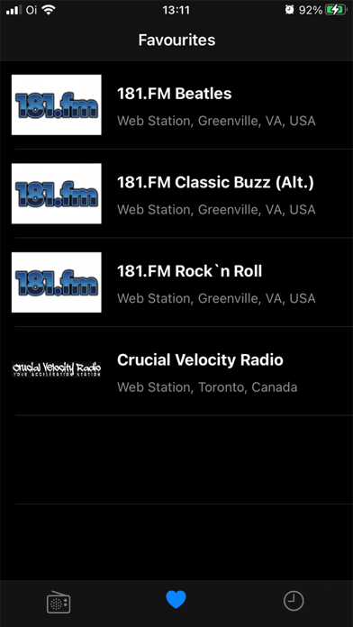 Rock Radio Stations Collection Screenshot