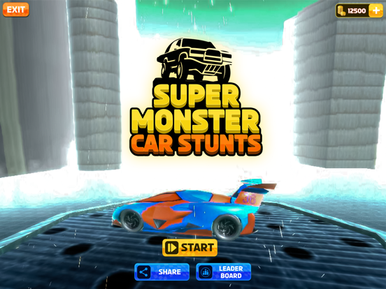 Screenshot #5 pour Super Monster Car Stunts