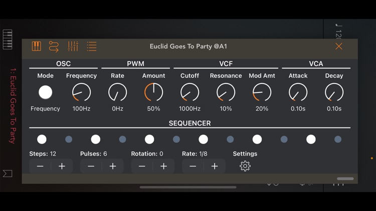 Euclid Goes to Party AUv3 Bass