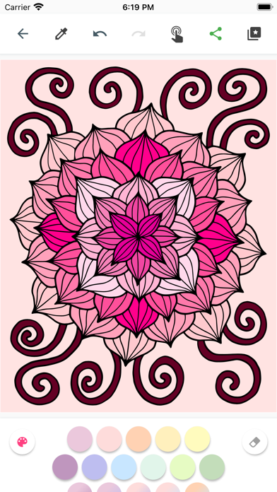 Mandalas Coloring Book Relax Screenshot