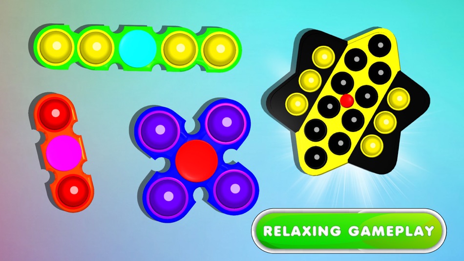 #1. Fidgets Bubble Popping 3D (iOS) 由: Ahmad Jalil Qarshi