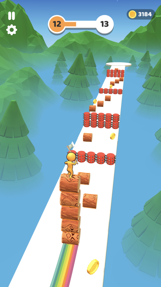 #2. Wood Stacker! (iOS) 由: Kahraman Bingol