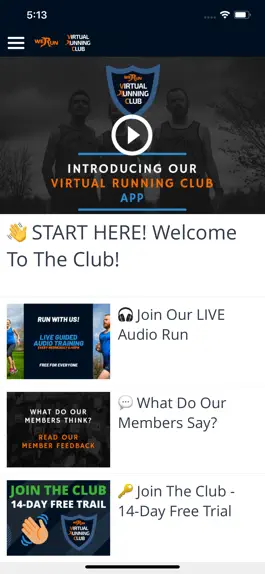 Game screenshot Virtual Running Club - We Run hack