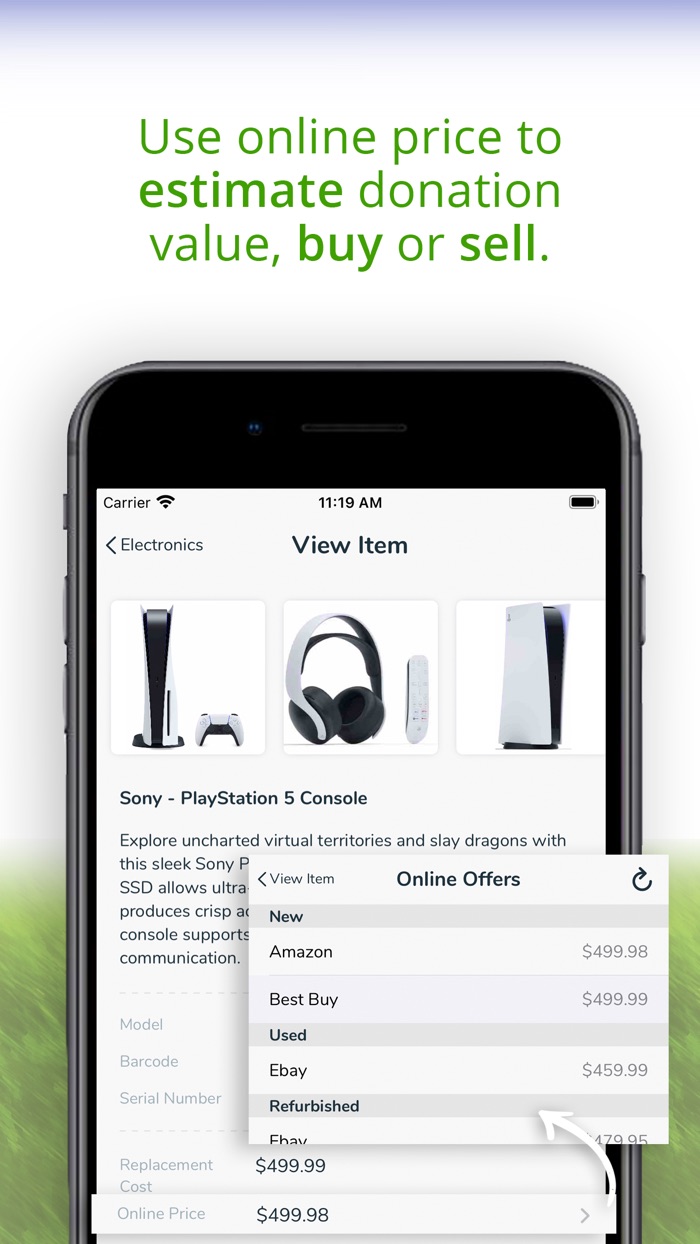 Nest Egg - Inventory