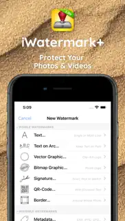 i watermark + lite photo&video iphone screenshot 1