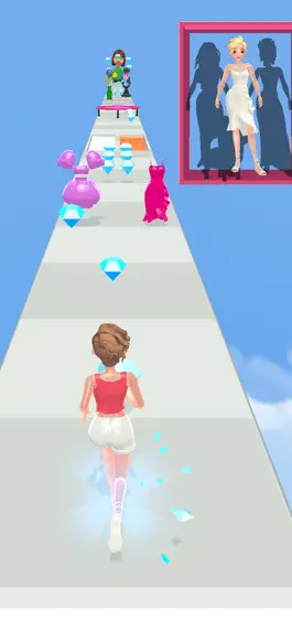 Game screenshot Doll Race 3D -Beauty Challenge mod apk