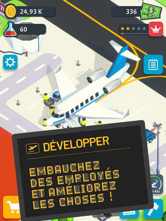 Screenshot #6 pour Airport Inc. Idle Tycoon Game