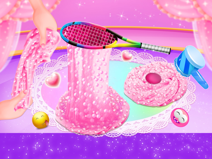 Crazy Slime - Pink Glitter Fun