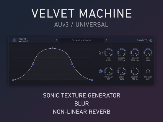 Velvet Machine iPad app afbeelding 1