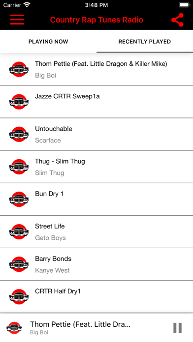 Country Rap Tunes Radio Screenshot