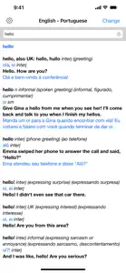 Portuguese–English Dictionary screenshot #2 for iPhone
