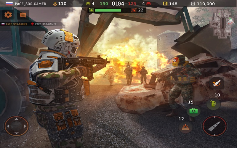 Screenshot #1 pour Code Of War 2: Striker Zone