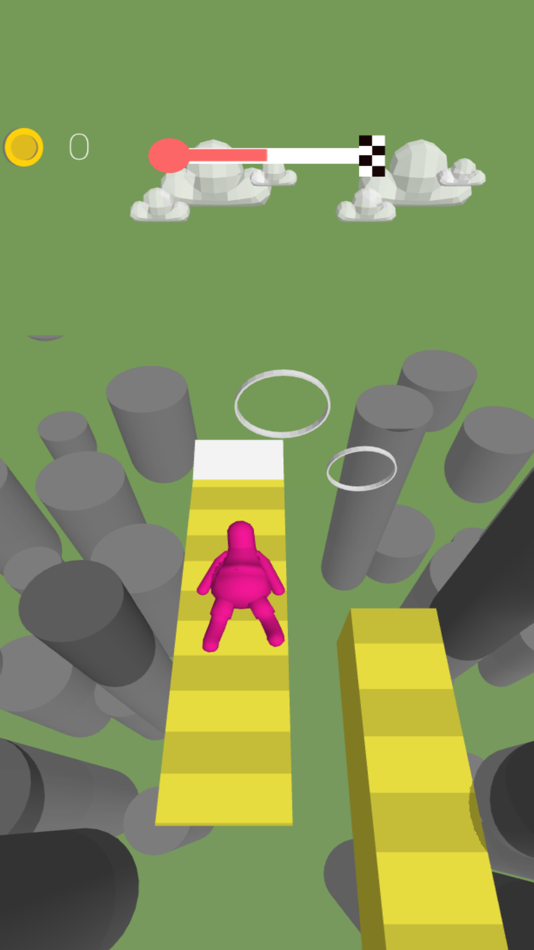 #3. Creepy Fall Runner 3D Fun App (iOS) 由: SHOTA HIGASHIHARA