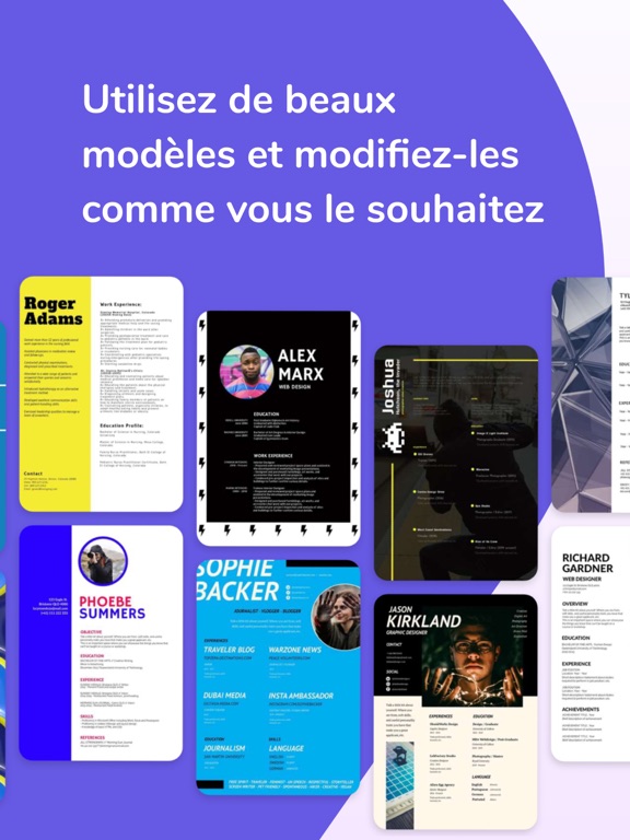 Screenshot #6 pour Créateur de CV et de CV