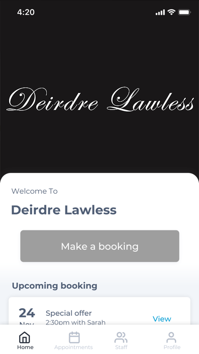 Deirdre Lawless Screenshot