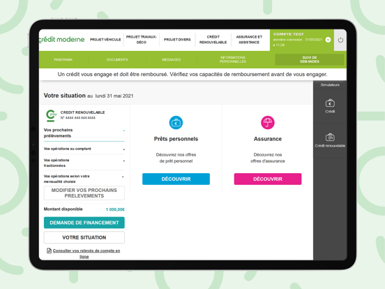 Screenshot #6 pour Crédit Moderne