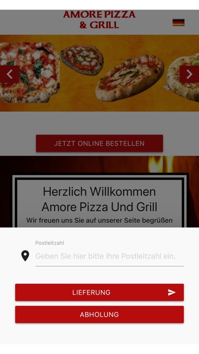 Amore Pizza Und Grill Screenshot