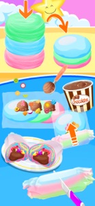 Cotton Candy Ice Cream Burrito screenshot #4 for iPhone