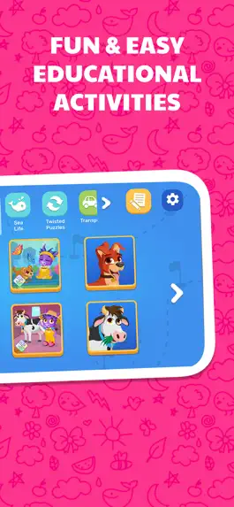 Game screenshot Puzzle Games Learning Animals apk