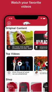 arkansas razorbacks iphone screenshot 1