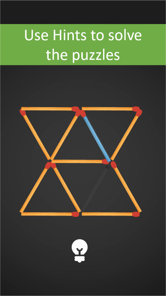 #4. Matchstick Puzzle Game (iOS) By: MindYourLogic Studios Private Limited
