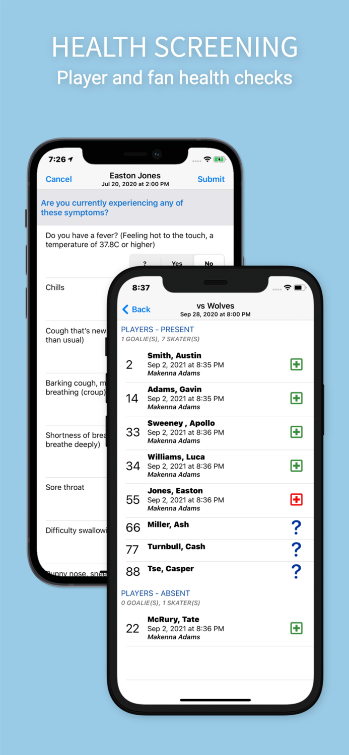 Mad Puck - Hockey Team Manager