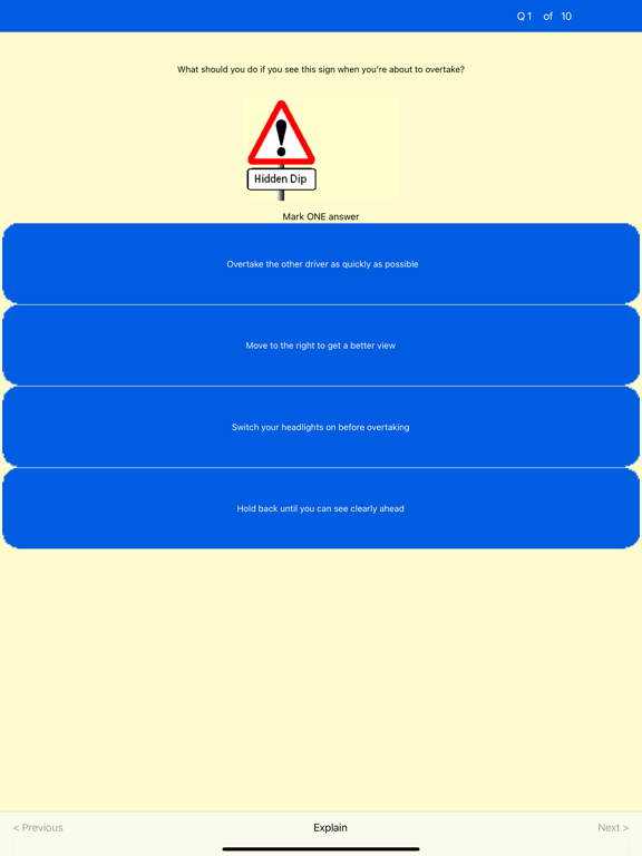 Screenshot #6 pour Theory Test PCV / Bus / Coach