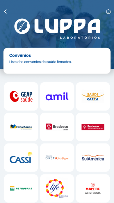Laboratório Luppa Screenshot