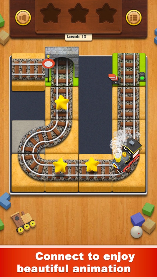 #4. iHappy Train - Slide Puzzle (iOS) 由: 红梅 马