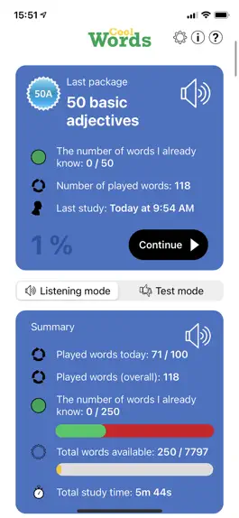Game screenshot Slovak Vocabulary apk