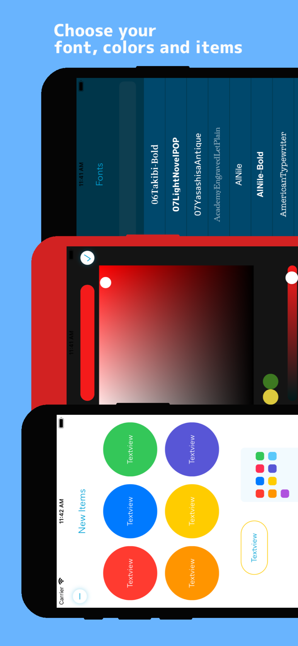App ScreenShots for Developer