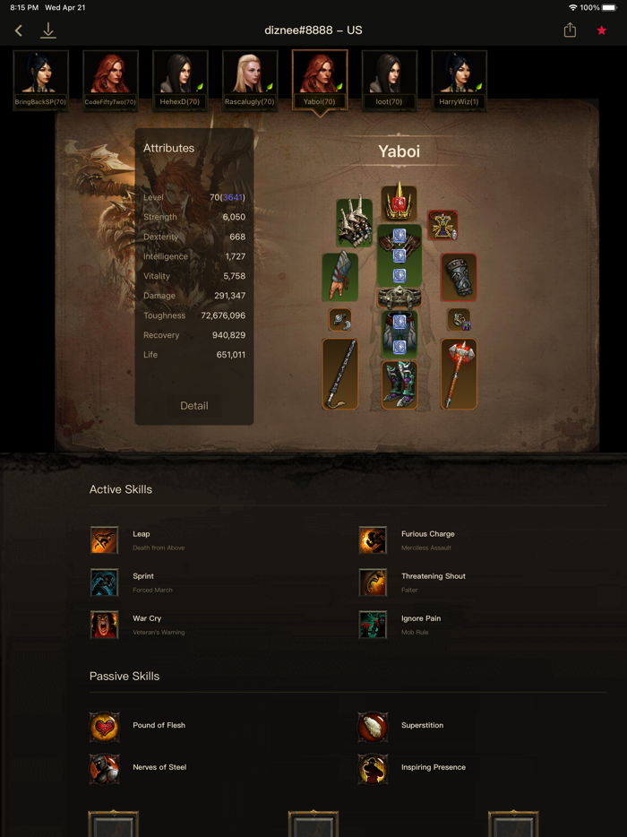 D3 Buddy for Diablo 3