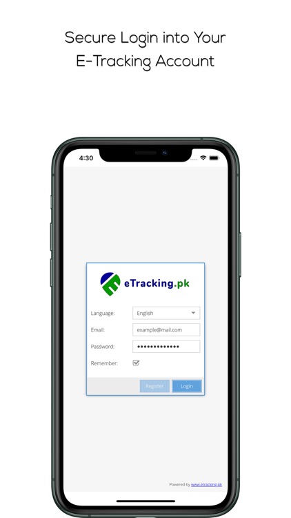 E-Tracking - Live View Tracker