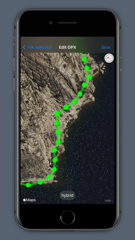 #1. GPX File Editor (iOS) 作者: Axel Esselmann