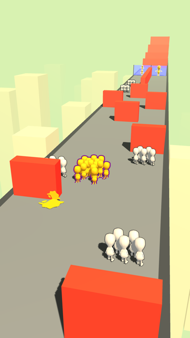 Crowd Tower - 3D Runner Screenshot