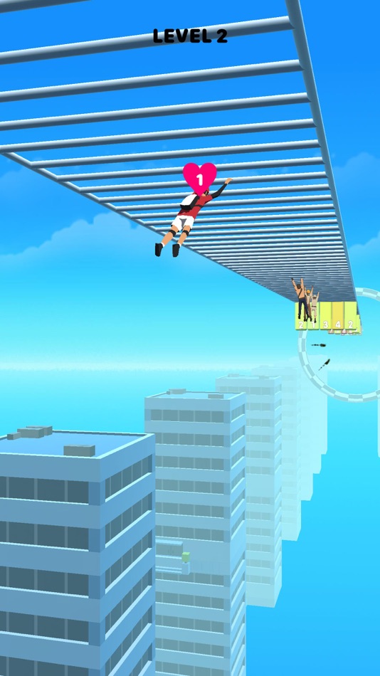 #1. Monkey Bar Run (iOS) Podle: Casual Labo Inc.