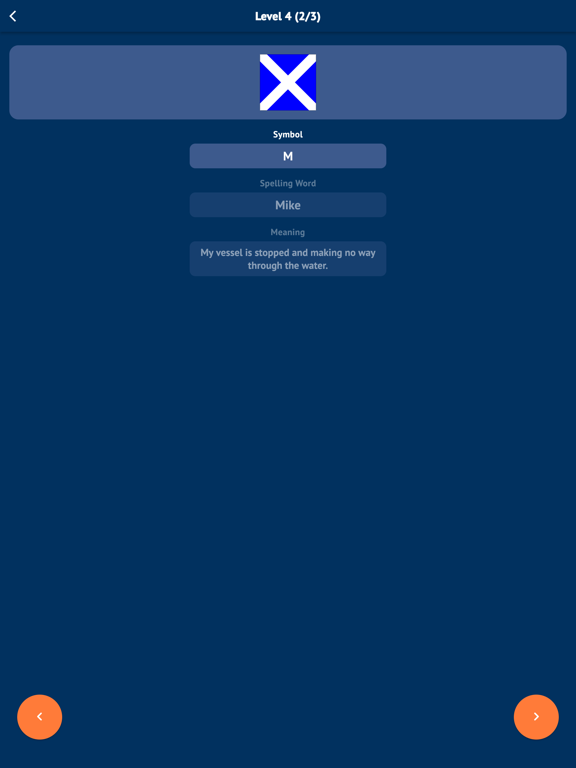 Screenshot #4 pour Maritime Academy: ICS Flags