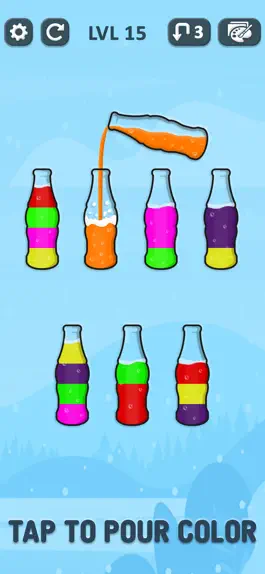 Game screenshot SortPuz 3d - Soda water Sort mod apk