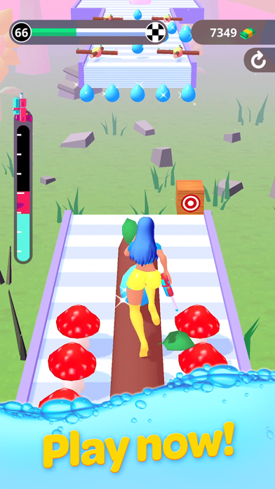 Squirt Gun Girl: Garden Runner screenshot 5