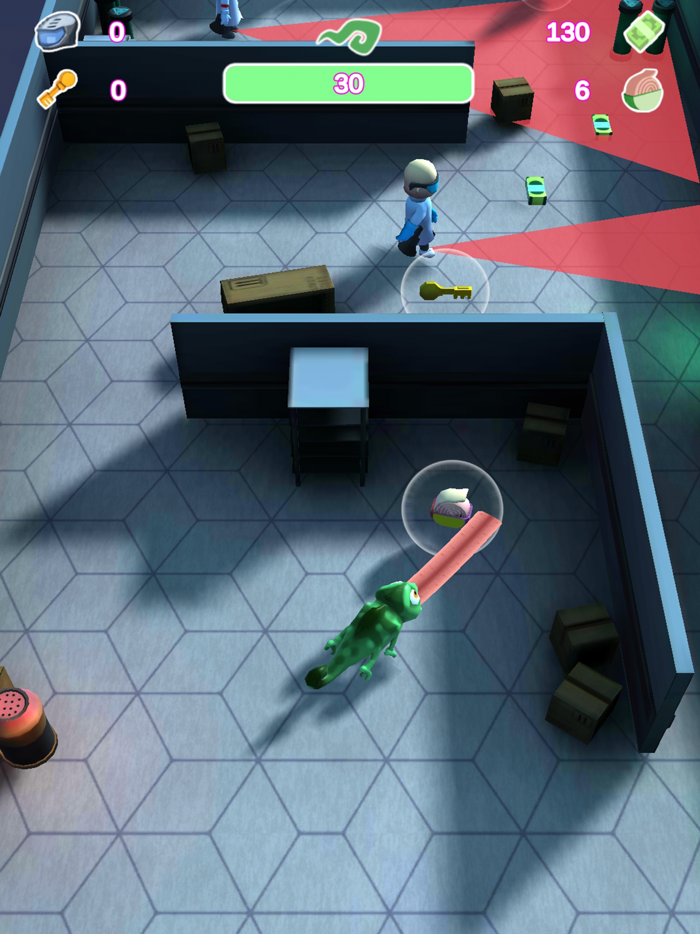 Stealth Chameleon Hiding Hunt